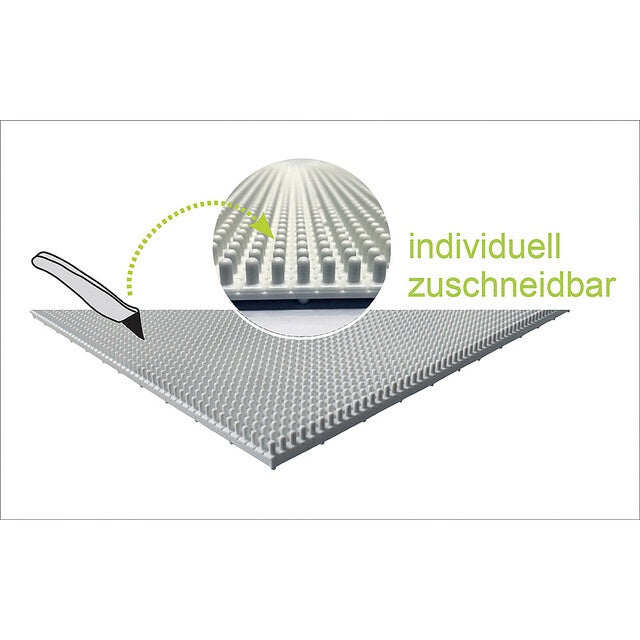 Noppenplatte ON-TOP lichtgrau für Schubladen