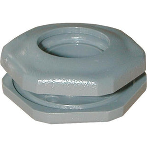 Ösen Kunststoff 12 mm grau, 4 Stück