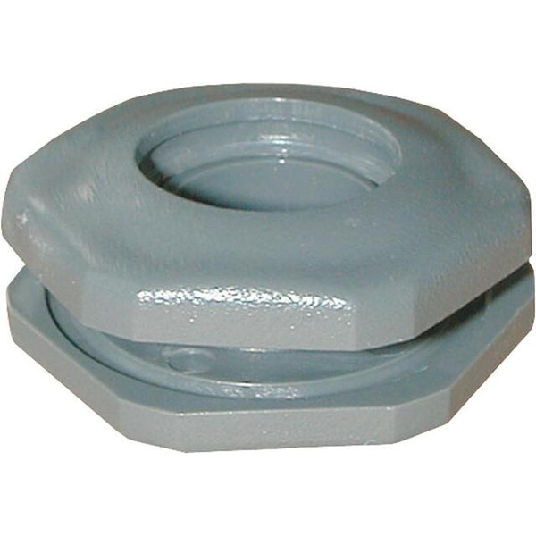 Ösen Kunststoff 12 mm grau, 4 Stück