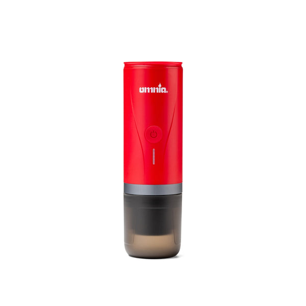 OMNIA Espresso On the Go – rot, 20 bar