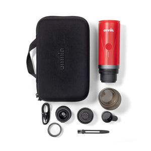OMNIA Espresso On the Go – rot, 20 bar - 3