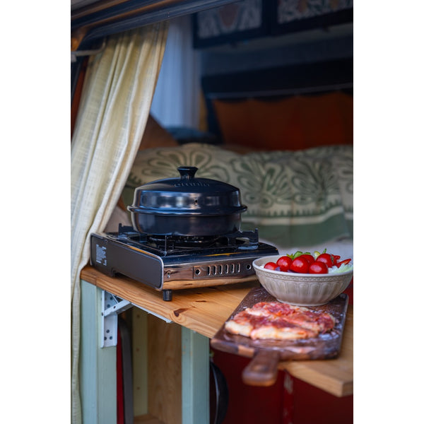 OMNIA Stovetop Pizzaofen – tragbar & kompakt - 12