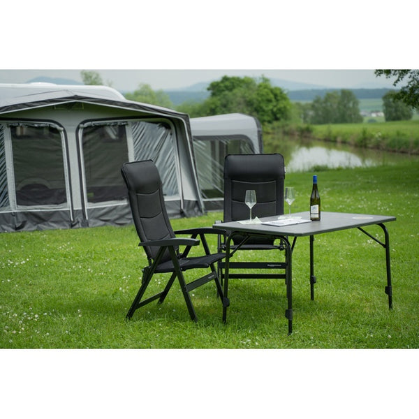 OUTDOORA Campingtisch 120×80 cm – Aluminium - 4