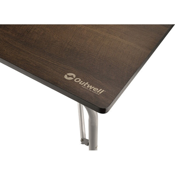 Outwell Campingtisch Berland Klapptisch Aluminiumgestell schwarz 100 bis 118 cm - 7