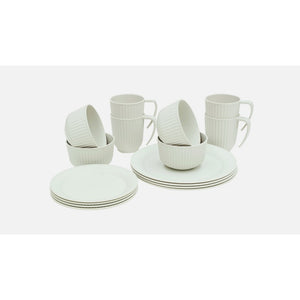 Outwell Delish Geschirrset 16-tlg. (4 Pers.) - Sandstone