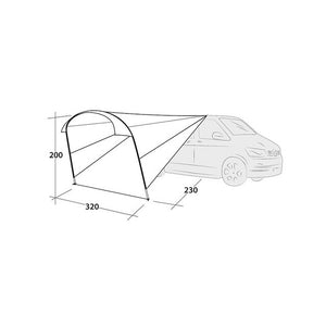 Outwell Touring Canopy Vordach 320x240 cm - 3