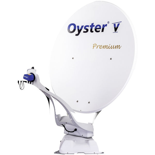 Oyster Sat-Anlage 5 85 Premium vollautomatisch weiß inkl. TV 19 bis 32 Zoll