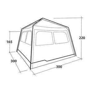 Pavillon Outwell Fastlane 300 grau - 10