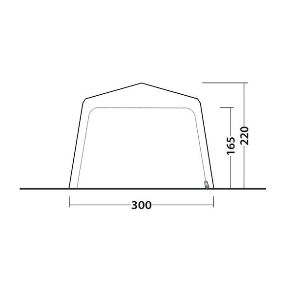 Pavillon Outwell Fastlane 300 grau - 13