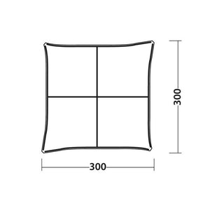 Pavillon Outwell Summer Lounge M blau - Wetterfest - 11