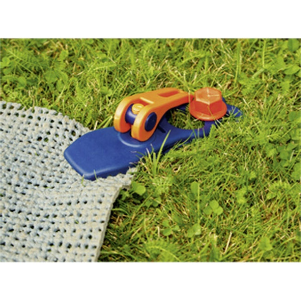 Peggy Peg Schnellspannklemme Crocodile Peggy stufenlos blau Polyamid 4 St. - 3