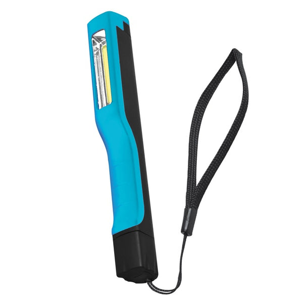 Penlight Taschenlampe mit Magnet – 100 lm, blau - 4