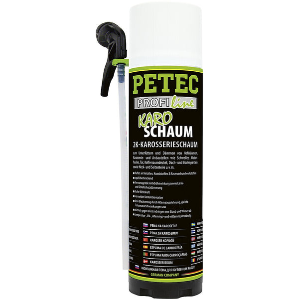 PETEC 2K Karosserieschaum 400 ml – KARO-SCHAUM
