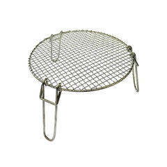 Pfannenknecht Edelstahl 34 cm mit klappbaren Füßen