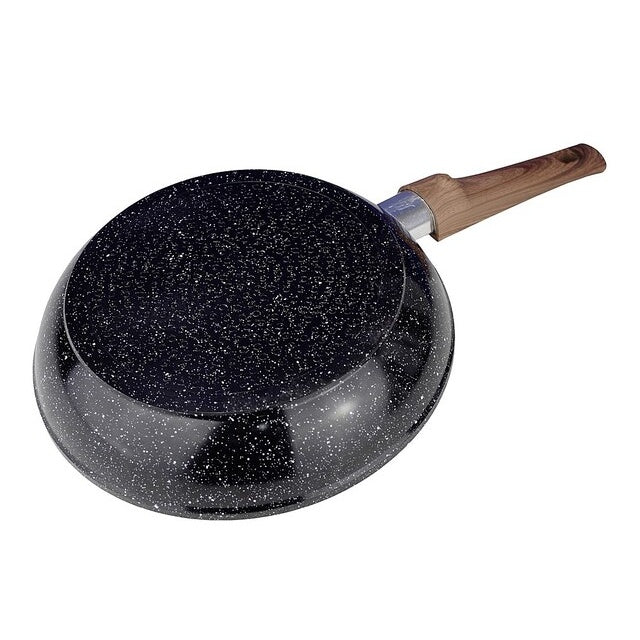 Pfannenset Alu Black Line 3-tlg. mit Holzgriff