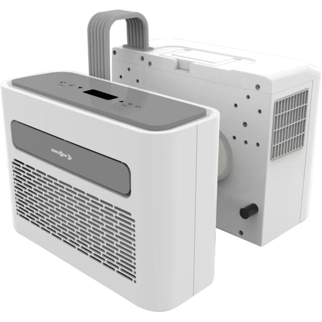 Polarys Twinair Hot & Cold Splitklimaanlage, weiß