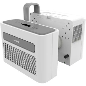 Polarys Twinair Hot & Cold Splitklimaanlage, weiß