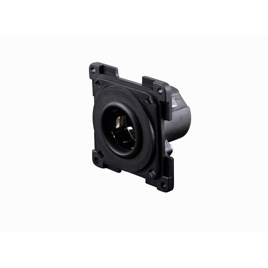 Powersteckdose 2-polig 6-24V 12A schwarz