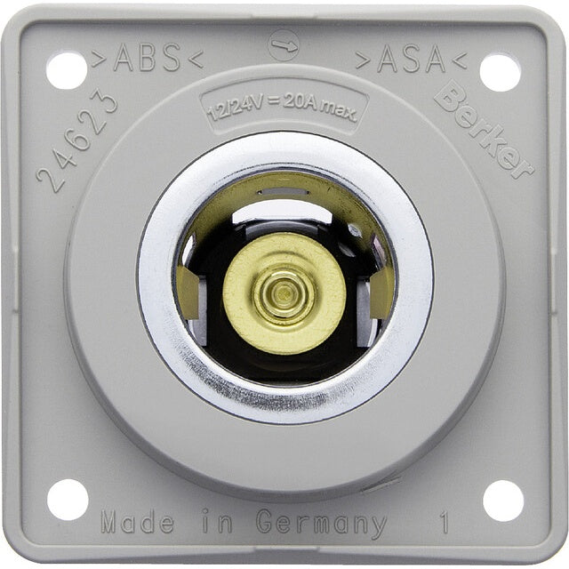 Powersteckdose Berker grau 12V – 15A