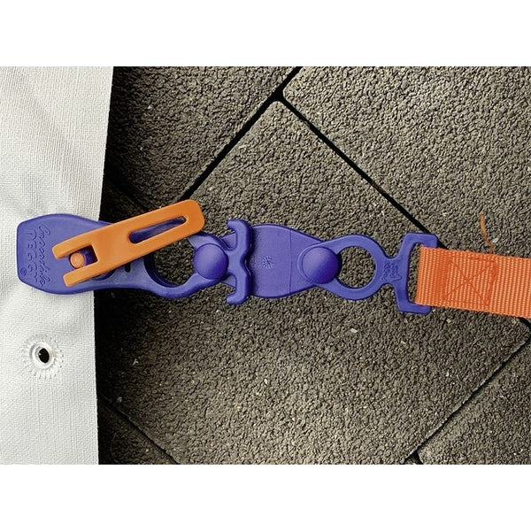 PP U-Connector Peggy Peg - 4 Stück in Orange - 2