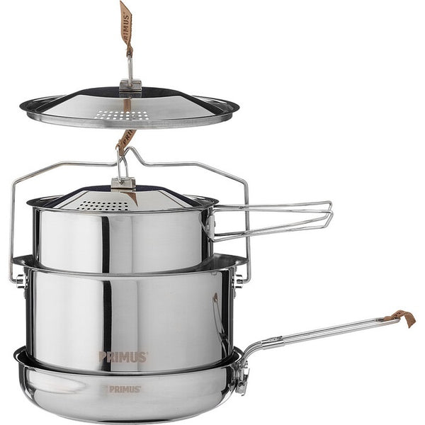 Primus Campfire S.S. Kochset Large – Edelstahl - 2