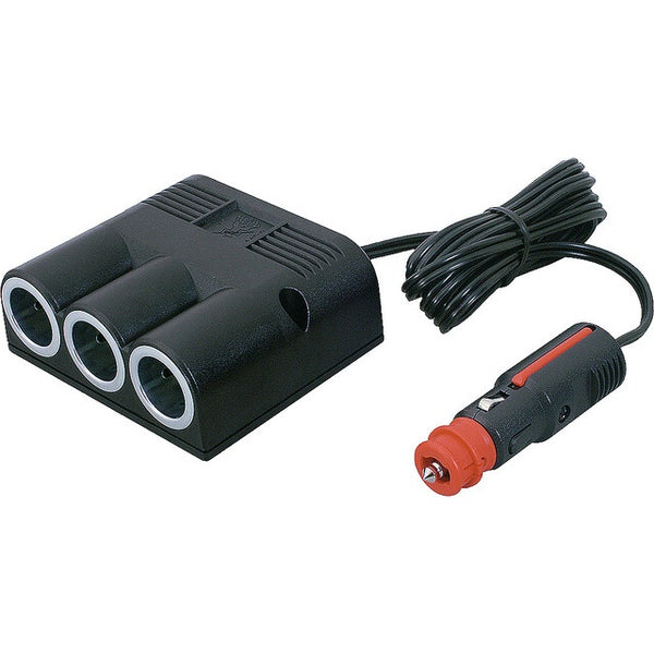 Pro Car Dreifachsteckdose 12/24V, 16A, 2m