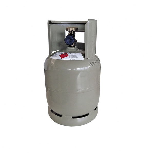 Propan-Gasflasche 2,5 kg aus Stahl – leer