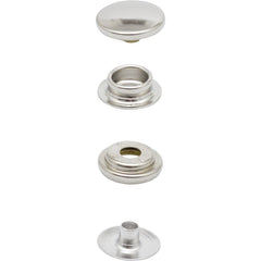 Prym Druckknöpfe 15 mm vernickelt – 10 St.