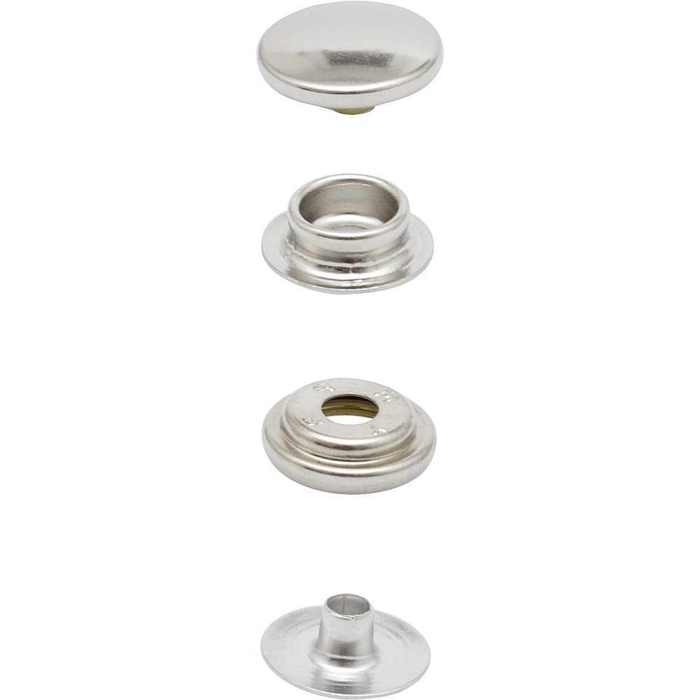 Prym Druckknöpfe 15 mm vernickelt – 10 St.