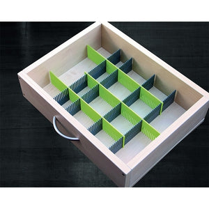 purvario Stauleisten 8-tlg. – steingrau/limonengrün - 4