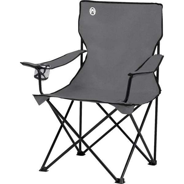 Quad Chair Faltstuhl Coleman grau/silber 54x92 cm