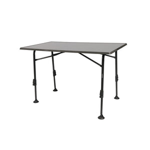 Quipon Campingtisch Pandro höhenverstellbar MDF Aluminium 80 bis 115 cm