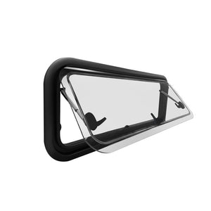 Quipon VISION Ausstellfenster 818x315 mm schwarz