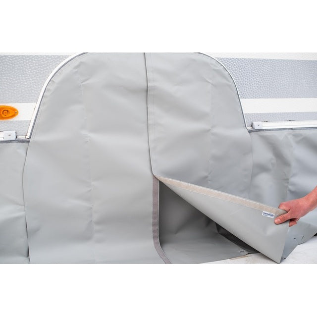 Radkastenabdeckung HINDERMANN für Hobby 74×20 cm