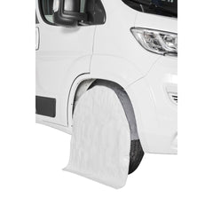 Radschutzhülle für 14 Zoll Caravan - hellgrau