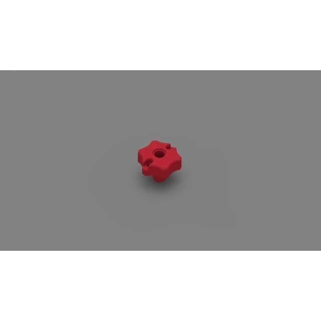 Rändelschraube rot für Carry Bike XL A und Pro