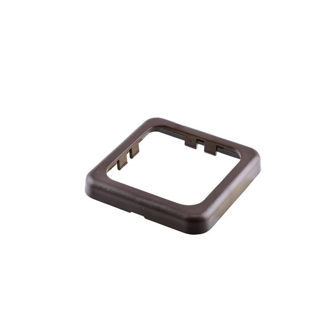 Rahmen 1-fach braun 60x60 mm für Steckdosen