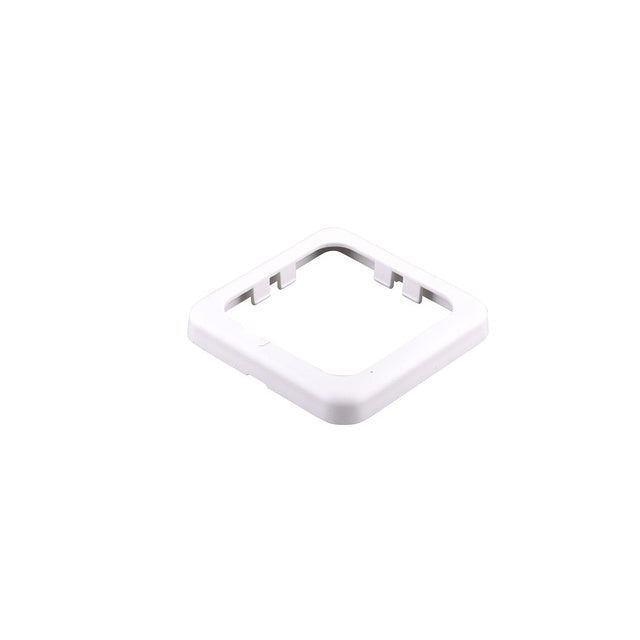 Rahmen 1-fach weiß 60x60 mm für Schalter