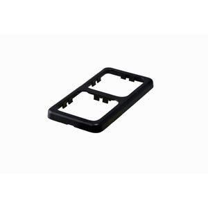 Rahmen 2-fach silber 113x60 mm für Steckdosen