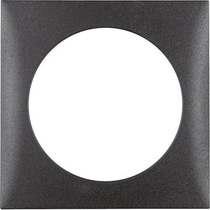 Rahmen Berker anthrazit – 1-fach Steckdosen - 2