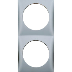 Rahmen Berker anthrazit 2-fach Steckdose - 2