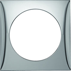 Rahmen Berker chrom matt 1-fach - Premium Qualität