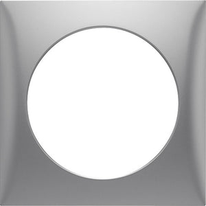 Rahmen Berker chrom matt 1-fach - Premium Qualität