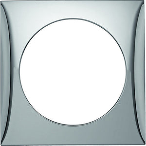 Rahmen Berker chrom matt 1-fach - Premium Qualität - 2