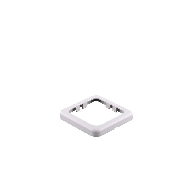 Rahmen lichtgrau 60 x 60 mm für Steckdosen