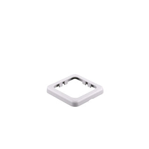 Rahmen lichtgrau 60 x 60 mm für Steckdosen - 2