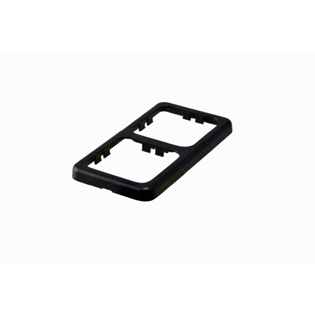 Rahmen schwarz 113x60 mm für Steckdosen & Schalter