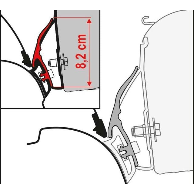 Rain Guard California 200 cm – FIAMMA Abdichtung