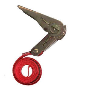 Ratschenspanngurt 2m für Motorrad- & Fahrradträger