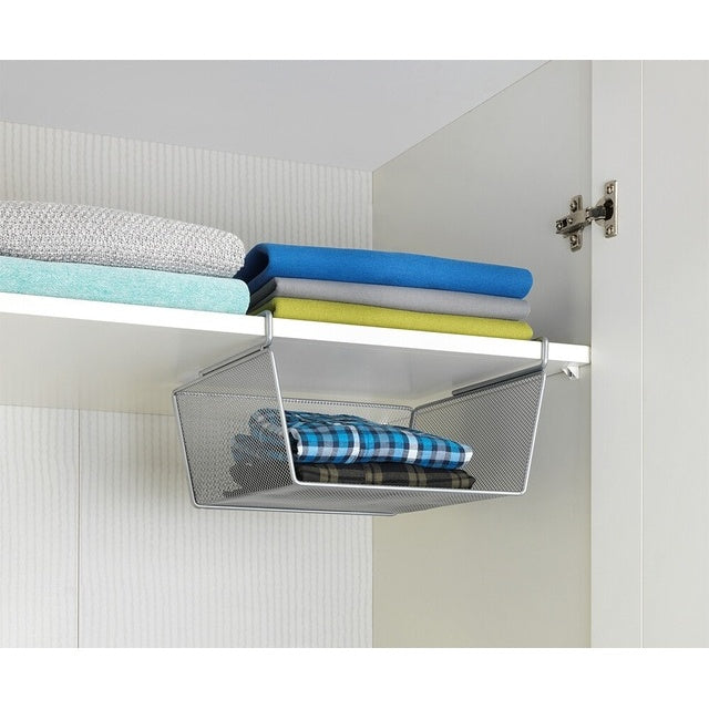 Regaleinhängekorb WENKO silber 27,5 x 15 x 28 cm